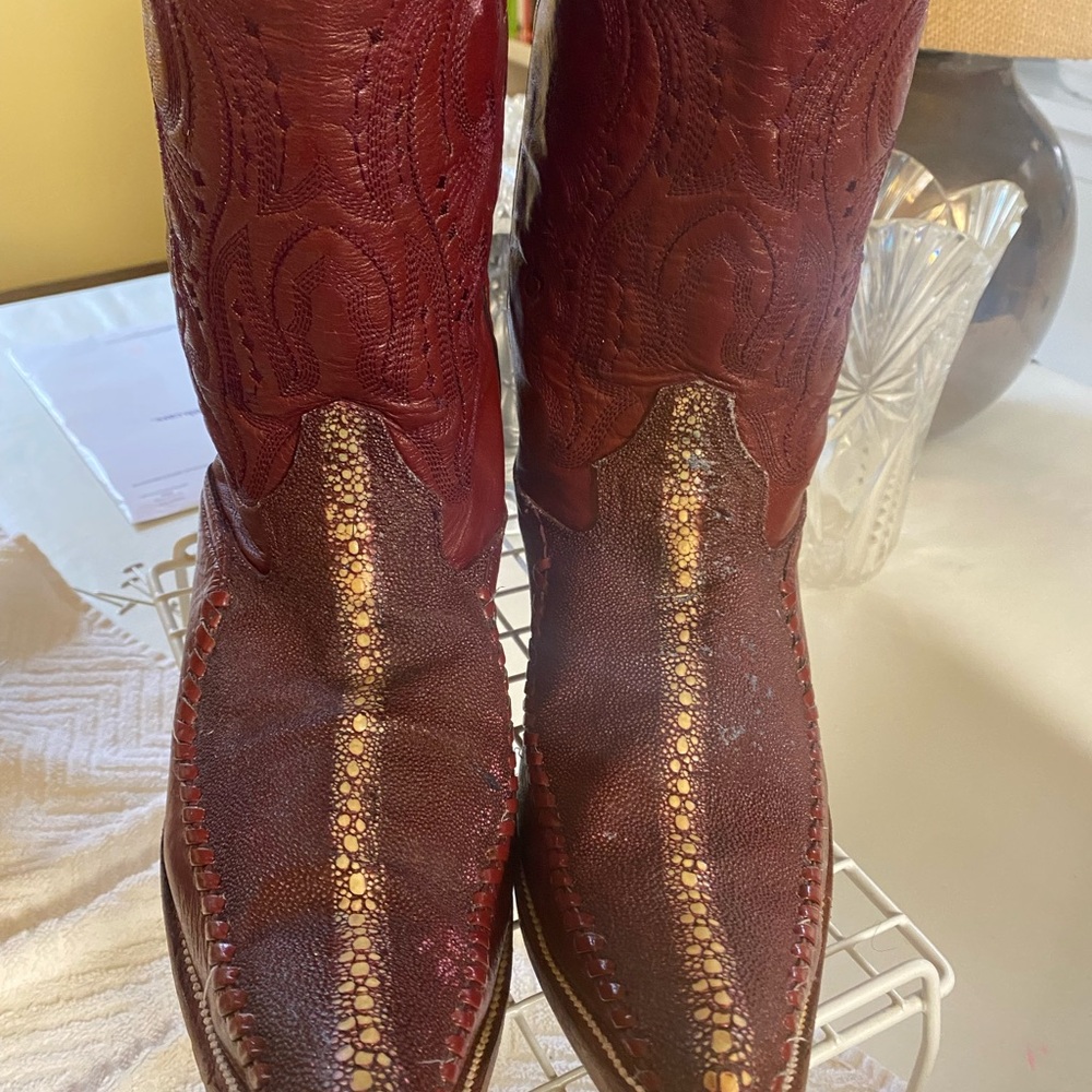 Hand made cowboy boots